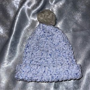 Light blue winter hat / beanie